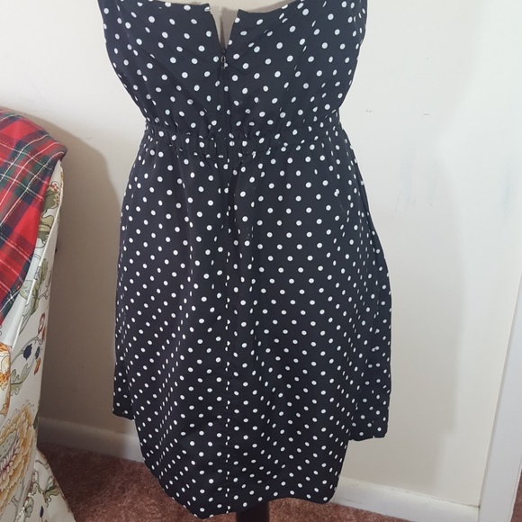 J.Crew Polka Dots dress, straps, size 4 - Picture 7 of 8